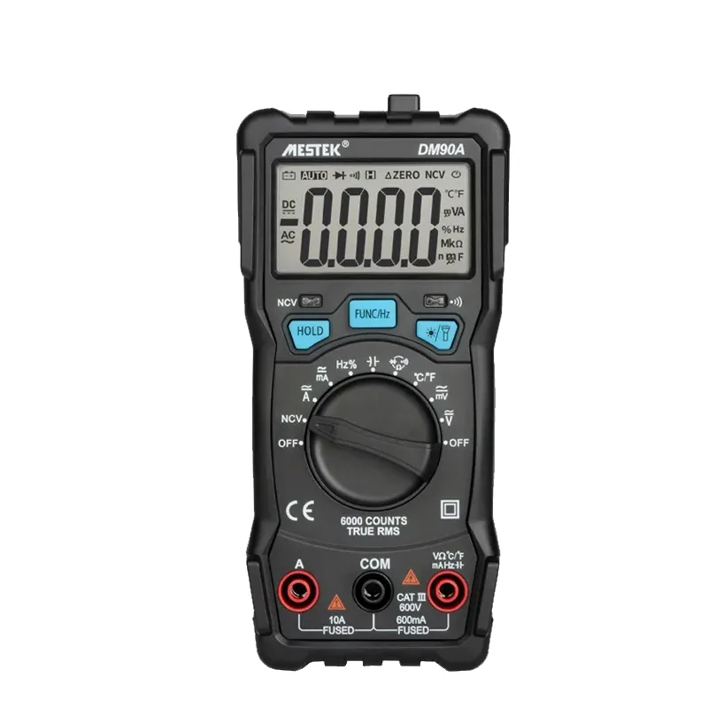 DM90A Automatic digital multimeter with K-type thermocouple