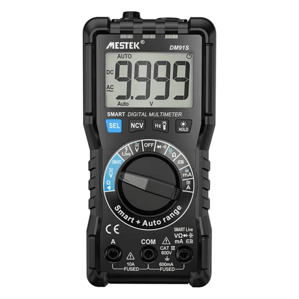 DM91S Multimeter with Auto-Ranging