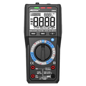 DM96 professional digital multimeter for TRMS and AC+DC measurements.