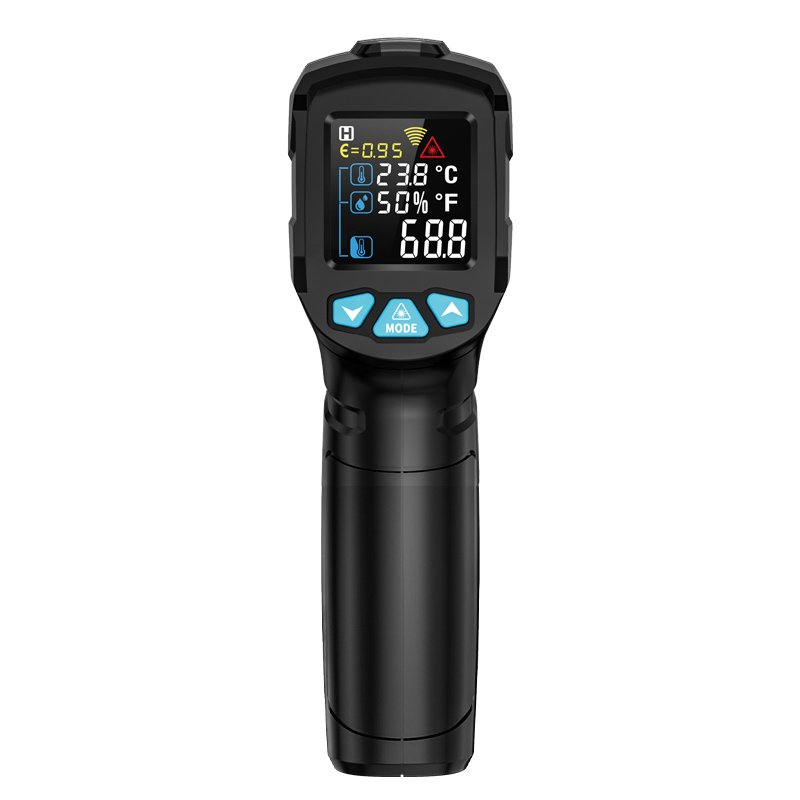 IR01D infrared thermometer with ultra-fast response time of just 0.5 seconds for quick readings.