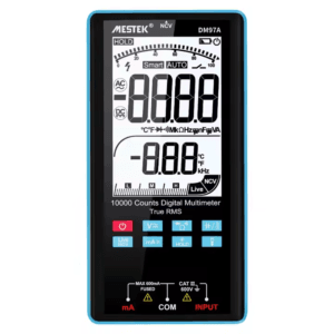 DM97A digital multimeter with clear screen