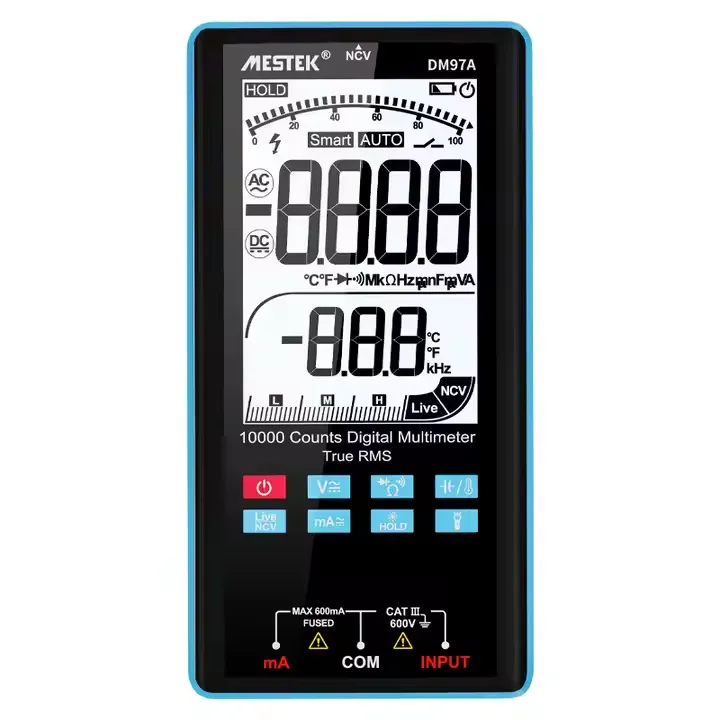 DM97A smart digital multimeter with clear screen