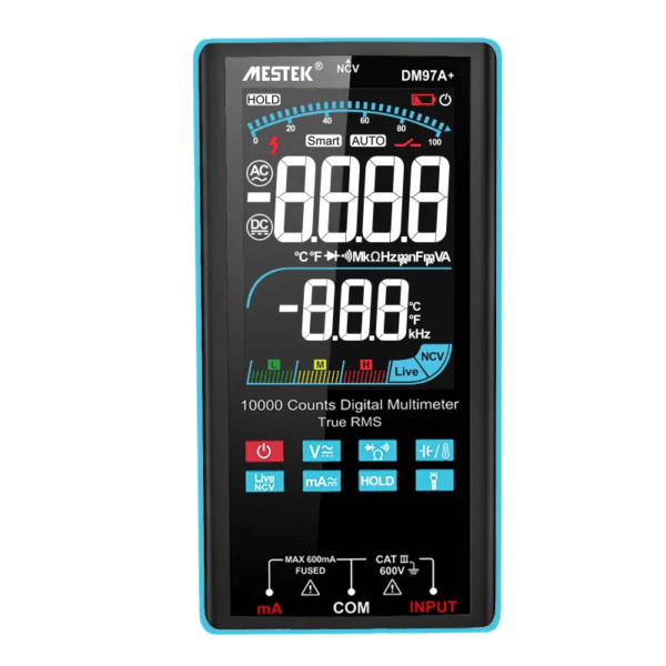 DM97A+ Digital Multimeter with K Type Thermocouple