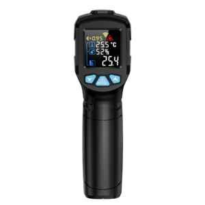 Front view of the Mestek IR01B infrared thermometer