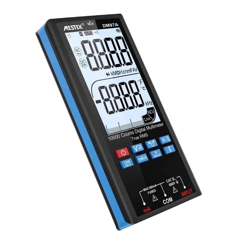 DM97A smart digital multimeter with ACV/ACA True-RMS