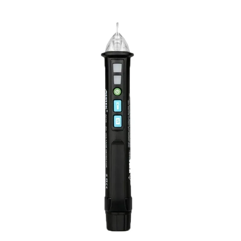 AC10 tester with live wire identification, green/red indicator lights.