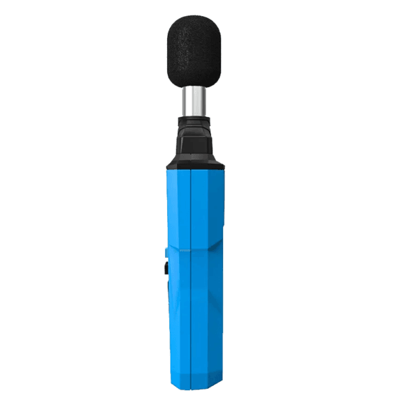 Sound level meter SL720A with dynamic feature switch for FAST and SLOW modes.