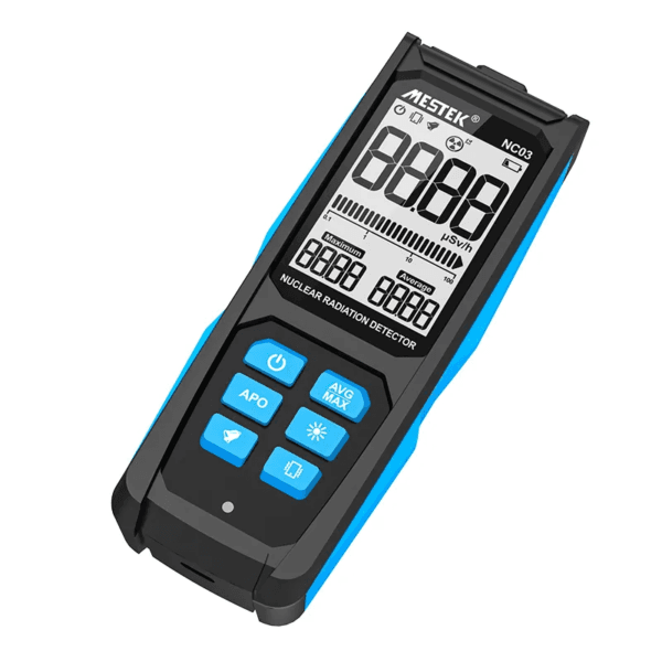 Nuclear radiation detector USB Type-C charging port