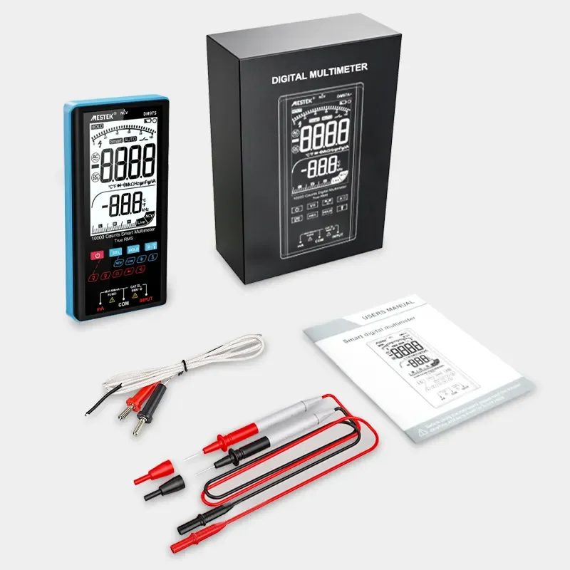 DM97S TRMS Smart Digital Multimeter with Fast Diode Testing and IEC61010-1 Safety Rating