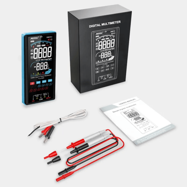 DM97S Multimeter with Safety Certification and LED Display