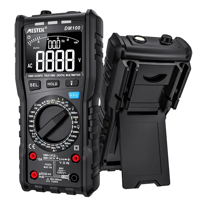 DM100 Multimeter - True-RMS and 1000V DC Voltage Test