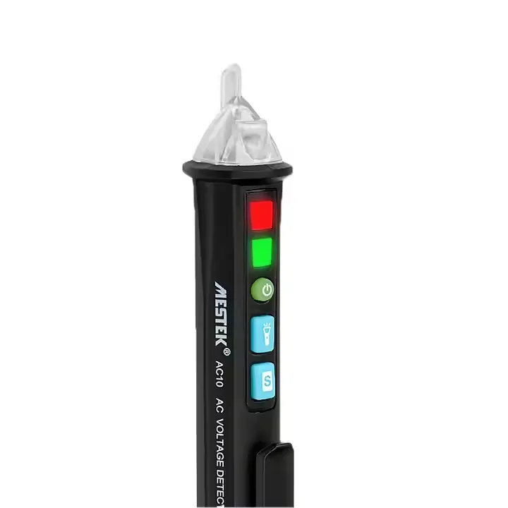 AC10 tester with sturdy, shockproof design and 2-meter drop resistance.