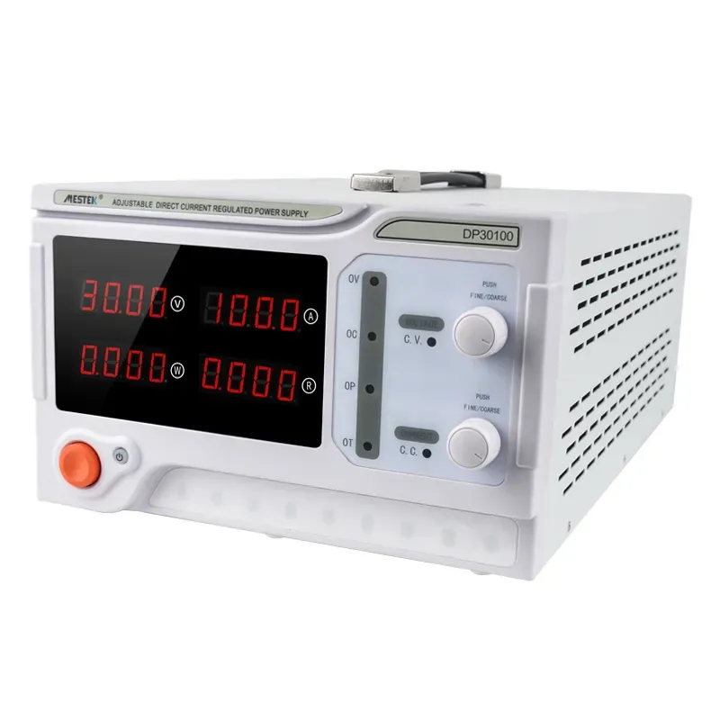 Front view of DC Power Supply DP30100