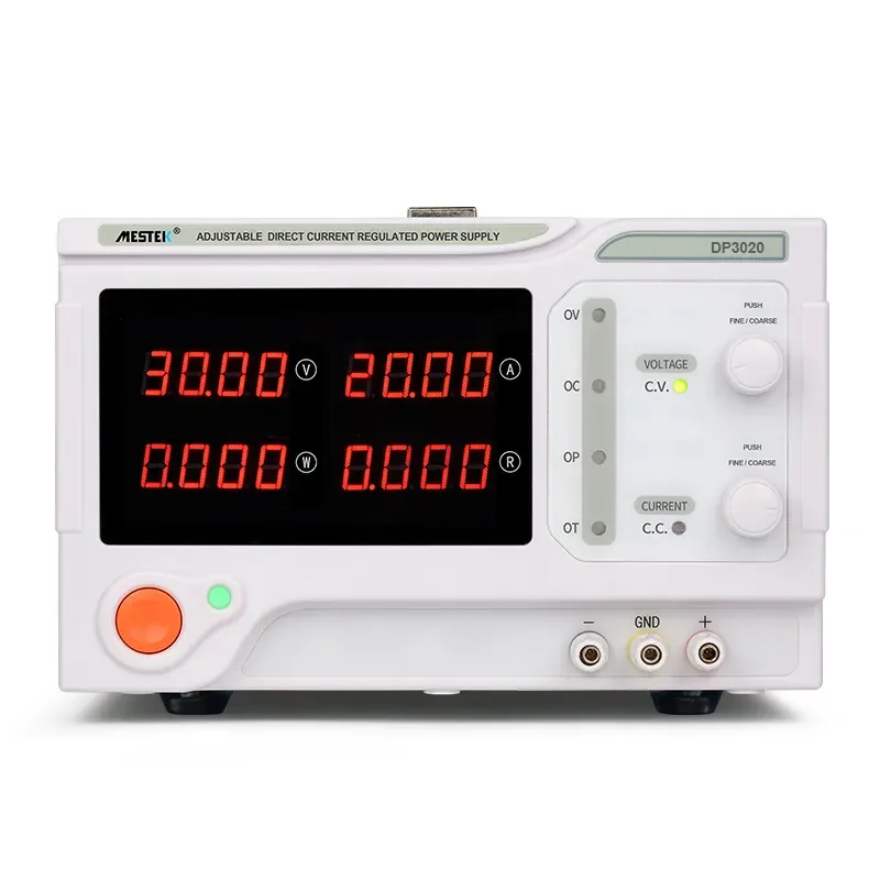 Front details of DC Power Supply DP3020