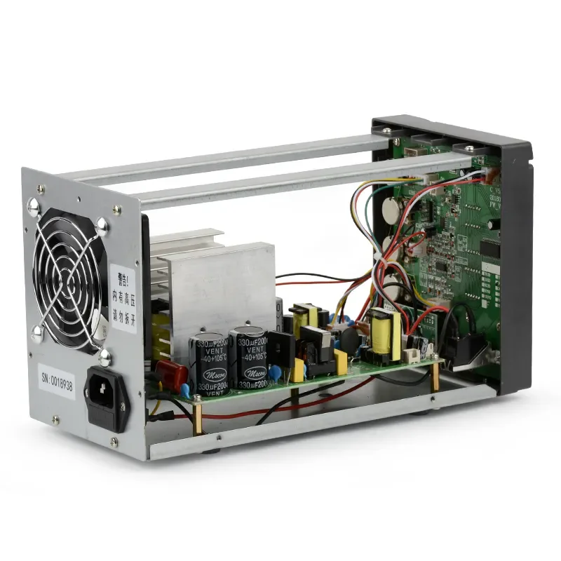 Internal structure of DC Power Supply DP305A showcasing internal circuits and components