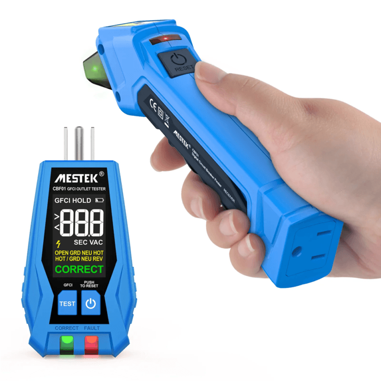 Dual module circuit breaker finder with audible and visual alarms