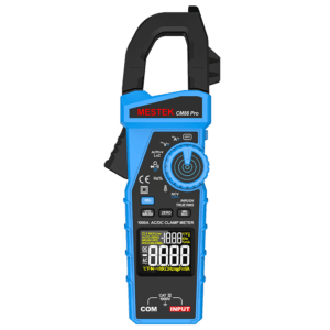 The picture shows a DC clamp meter CM88 PRO with 1000A inrush current test capability.