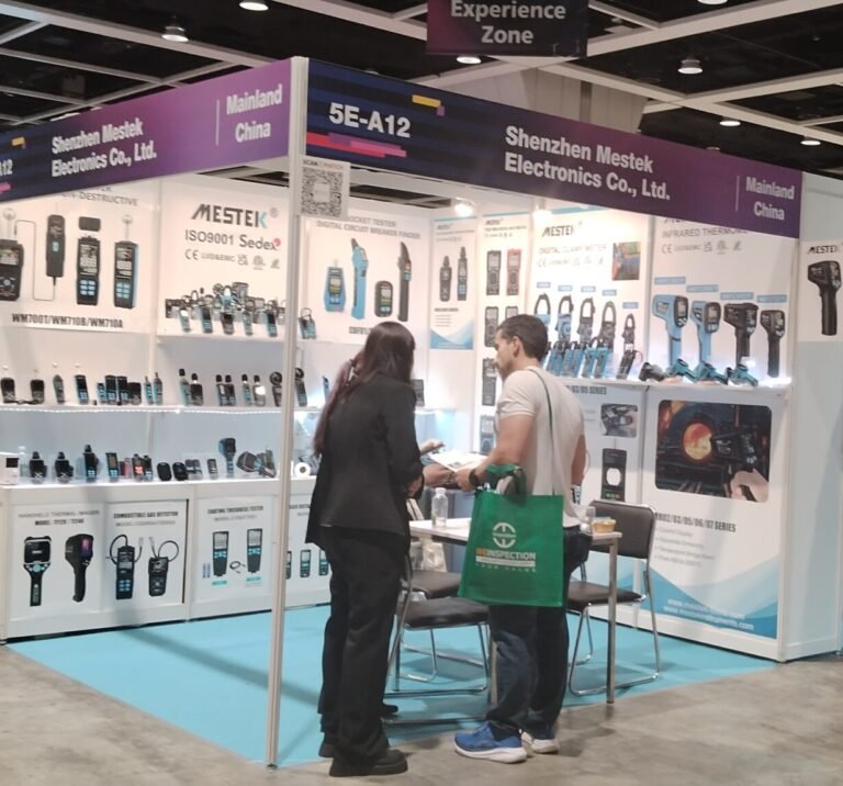 mestek showcased its latest range of professional measuring tools at the 2025 Hong Kong Electronics Fair 2025